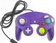 Геймпад для Nintendo GameCube проводной совместимый с Wii Фиолетовый - изображение 2