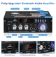 Усилитель звука UKC AMP-298 2 канала по 300 Вт с поддержкой Bluetooth и USB 10374 - изображение 7