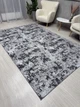 Килим з прогумованою основою Soft 0.6х1.1 м. Сірий 1466-2 l.gray - зображення 3