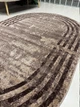 Килим з низьким ворсом Espresso 1х2 м. Овал Бежевий 08559A - зображення 4