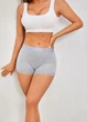 Жіночі бавовняні трусики шортики Сute and Comfort (2012-50-03) Сірий 50 FINETOO (XXL) - зображення 5