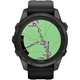 Смарт-годинник Garmin Fenix 7S Pro Sapphire Solar Carbon G. DLC Tit. with Black Band (010-02776-10/11/54) Refurbished - изображение 4