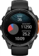 Смарт-годинник Garmin Fenix 8 47mm AMOLED Slate Gray with Black Silicone Band (010-02904-00/09) Refurbished - изображение 5