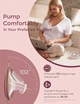 Двойной портативный электрический молокоотсос Momcozy V1 Pro Cozy Red - изображение 5