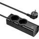 Мережевий фільтр Hoco NS10 Wisdom Black (638500) [154063] - зображення 5