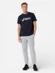 Спортивные штаны мужские ASICS French Terry 2031F447-021 M Серые (4571633449239) - изображение 3