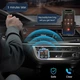 Автомобильный адаптер LENCENT BT23R Bluetooth 5.3 FM-передатчик трансмиттер PD QC3.0 быстрая зарядка 30 Вт - изображение 7