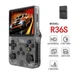 Портативная консоль Data Frog R36S в стиле ретро 3.5-дюймовый IPS-экран 128GB встроенно 15000 игр Черный - изображение 4
