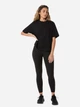 Футболка оверсайз женская ASICS Spiral Embroidery Relaxed Tee 2032D381-001 S Черная (4571633453298) - изображение 4