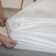 Простирадло-чохол на резинці полуторна ТЕП Сатин Optical White 2-04797_34332 160х200 см біла - зображення 2