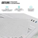Компьютер ARTLINE Gaming X64WHITE Windows 11 Home (X64WHITEv21Win) - изображение 6