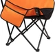 Стул раскладной кемпинговый Skif Outdoor Cushy 2.1 кг, до 100 кг Orange/Black (3890472) - изображение 5