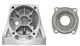Корпус редуктора (голова) + фланець для болгарки Makita GA5030 аналог 318335-8 + 318336-6 (korp163)) - зображення 3