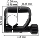 Дополнительная рукоятка для отбойного молотка Bosch GSH 11E аналог 2602025079 (перф488) - изображение 4