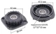 Фланець для болгарки Bosch 125 МЦ 38×54 аналог 1619P02708 (korp042)) - зображення 5