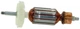 Якір (ротор) для болгарки Bosch GWS7-125, аналог 1604010633 (як139) - зображення 3