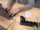 Зарядний пристрій 61 Вт USB-C зарядка для MacBook ноутбука планшета смартфона адаптер живлення з захистом від перенапруги замикань - Уцінка - зображення 5