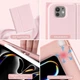 Чехол с клавиатурой для iPad Pro 13" (M4/M5) 2024/2025 съемный кейс подсветка розовый - Уценка - изображение 4
