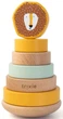 Wieża do układania Trixie Drewniana wieża do układania - Pan Lew, 7 szt Żółty (36-153)(5400858361530) - obraz 1