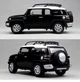 Модель авто Toyota FJ Cruiser 1:24 чорна | колекційна металева die-cast модель SUV - зображення 1