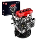 Конструктор двигатель Mitsubishi 4G63T Turbocharged Inline-Four Engine L4 Mould King 10235 моторизованный детский мотор, 811 деталей (10235) - изображение 2