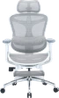 Крісло офісне з підставкою для ніг Sihoo DORO C300L Mesh White with footrest - зображення 1