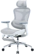 Крісло офісне з підставкою для ніг Sihoo DORO C300L Mesh White with footrest - зображення 4