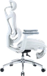 Крісло офісне з підставкою для ніг Sihoo DORO C300L Mesh White with footrest - зображення 5