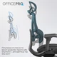 Крісло офісне OfficePro OC950B Black - зображення 11