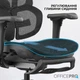 Крісло офісне OfficePro OC950B Black - зображення 14