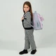 Рюкзак шкільний Kite Education 555S для дівчинки Сірий 36.5x27x15.5см 14 л Ортопедичний каркасний 1-4 клас спинка Ergo Kids (K26-555S-1) - зображення 19