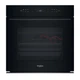 Духовой шкаф Whirlpool WOI78FPT1SBA электрический, 73л, A+, дисплей, конвекция, пиролиз, телескопические направляющие, черный - изображение 1