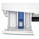 Пральна машина Whirlpool фронтальна, 7кг, 1200, A, 49.6см, дисплей, пара, інвертор, люк чорний, білий - изображение 8