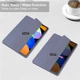 Чехол Tri-fold Clear Acrylic Lenovo Idea Tab 11" TB336FU, ZU / Tab K11 2nd Gen / Xiaoxin Pad 2025 с местом для стилуса Лавандово-серый - изображение 3
