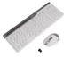 Комплект клавіатура та миша A4Tech FB2535C бездротовий Bluetooth/2.4 ГГц White (FB2535C Icy White) - зображення 2
