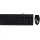 Клавіатура та миша A4Tech KR-8372 Black, провідний набір, USB інтерфейс - зображення 1