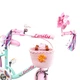 Детский двухколёсный велосипед Corso Emily 20" ML-20547 для девочек, с корзинкой и багажником, ручной и ножной тормоз - изображение 8