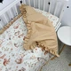 Постельный комплект рюшами в кровать 120х60 см Oh My Kids «Лисички совушки» ранфорс - изображение 7