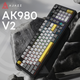 Клавиатура AJAZZ AK980 V2 Gift Switch V2 Black/Grey/Yellow (AK980-V2-G-BGY) - изображение 7