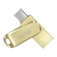 Флеш накопитель USB 512Gb Ultra Dual Luxe, Gold SanDisk (teh0024653) - изображение 2