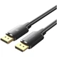 Кабель мультимедійний DisplayPort to DisplayPort 3.0m V1.2 4K 60Hz 3D Dolby 7.1 VENTION (HAKBI) - зображення 1
