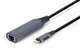 Сетевой адаптер USB Type C – Ethernet, Black Cablexpert 000338471 - изображение 2