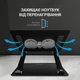 Подставка для ноутбука до 15.6" LS122B, Black OfficePro 000338237 - изображение 3