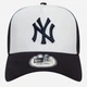 Czapka z daszkiem z siatką New Era Team Block Trucker Nyy 12380796 One Size Granatowy/Biały - obraz 3
