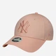 Кепка жіноча New Era Wmns Le 940 Nyy 60675519 One Size Світло-рожева (198758734053) - зображення 1