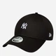 Czapka z daszkiem damska New Era Wmns Mini Logo 940 Nyy 60675534 One Size Czarna - obraz 1