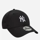 Czapka z daszkiem bejsbolówka New Era Mlb Recycled Midi 940 Nyy 60771854 One Size Czarna - obraz 4