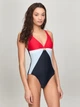 Купальник слитный женский Tommy Hilfiger 136186303 XS Синий/Красный (1159853685) - изображение 1