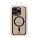Чохол TPU Metallic Chrome Full Camera with Magsafe для iPhone 16 Pro Max Chrome Black - изображение 3