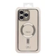 Чохол Premium TPU Metallic Full Camera with Magsafe для iPhone 15 Pro Max Silver - зображення 4